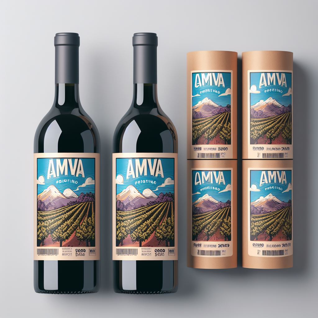 wine labels printing